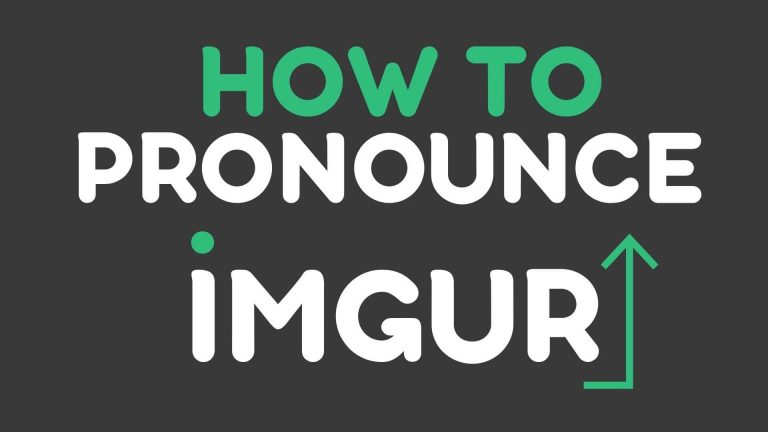 How To Pronounce Imgur | Best Way